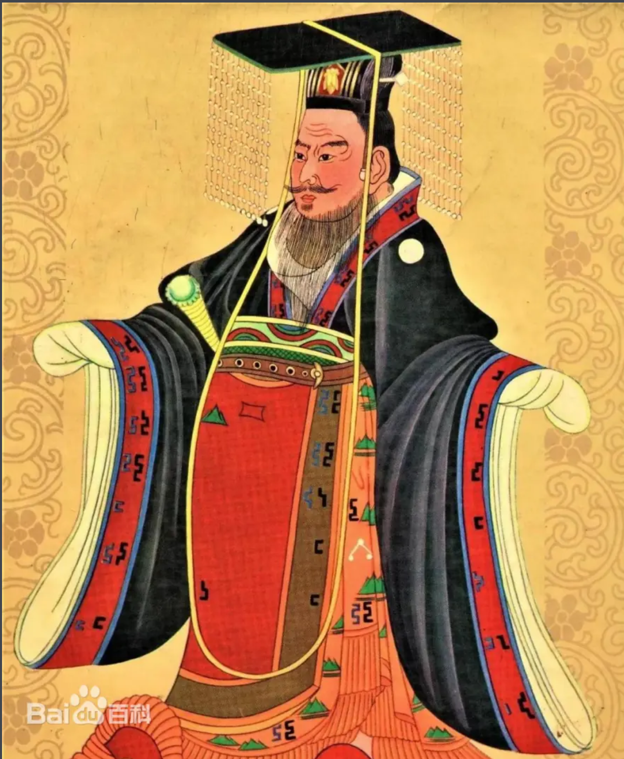 汉武帝画像